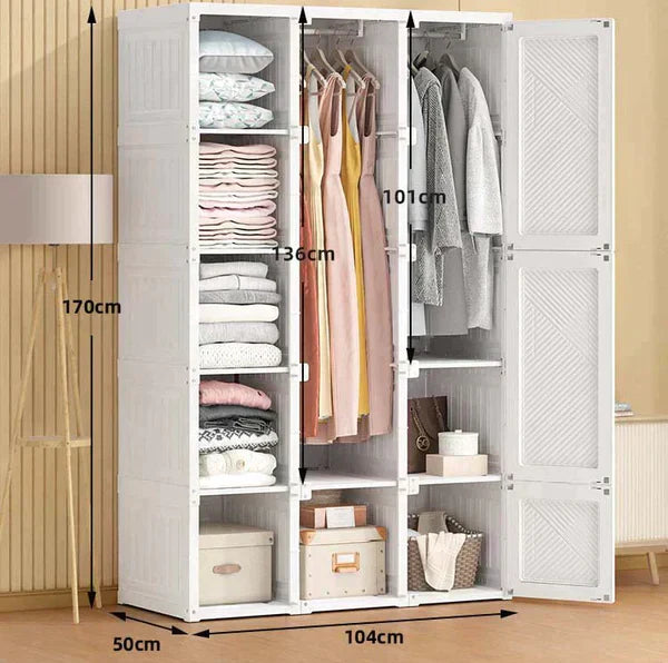 Closet Dobrável Inteligente + Brinde Sapateira - 50% de Desconto!